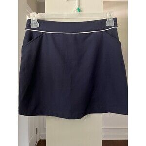 Pebble Beach Performance Golf Skort Navy Blue Sz 6